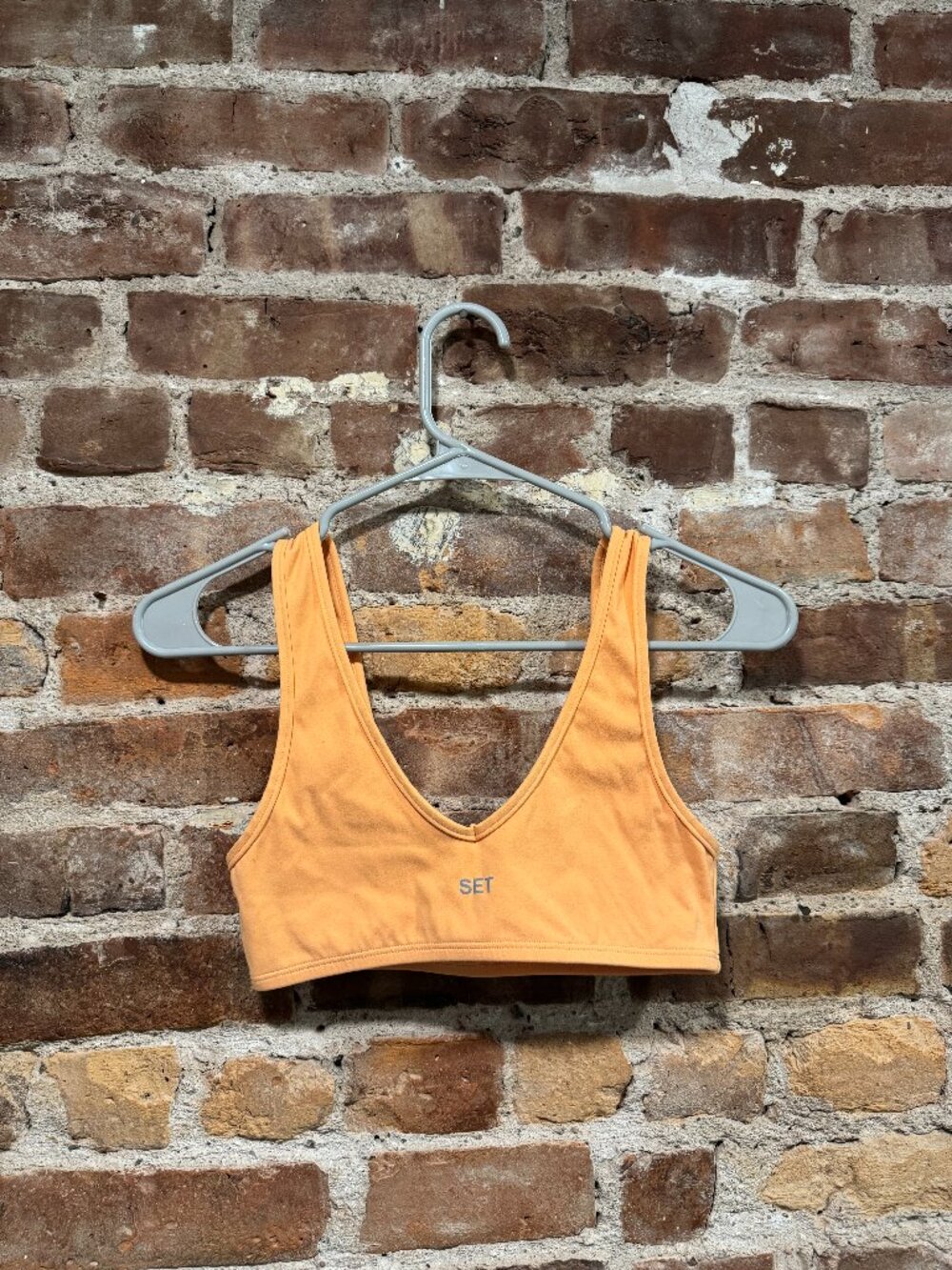 SET ACTIVE CREAMSICLE SPORTS BRA